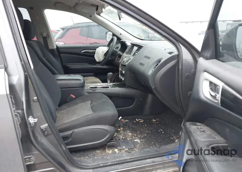 2019 Nissan Pathfinder S z USA, uszkodzony, nr VIN 5N1DR2MN2KC630026